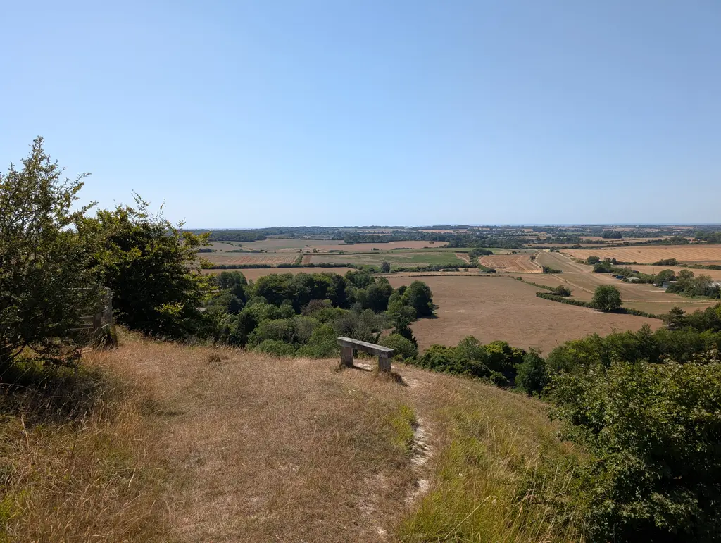 Heading towards Tolsford Hill Radio Station