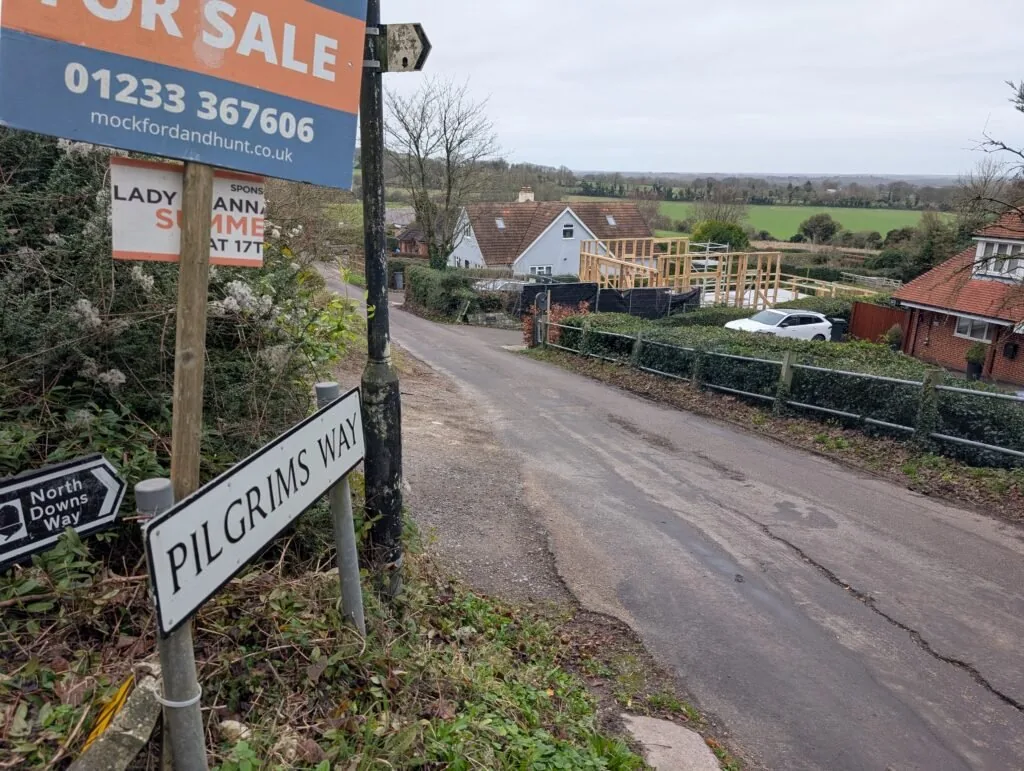 Crossing the A252