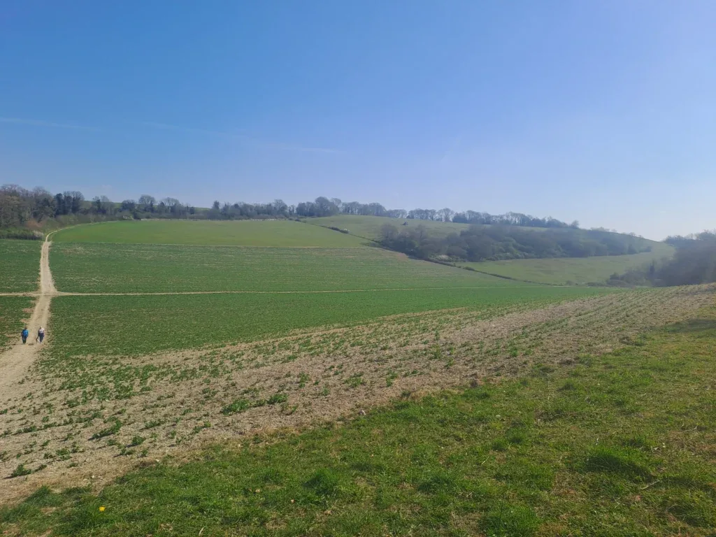 Open field on Cuxton to Detling
