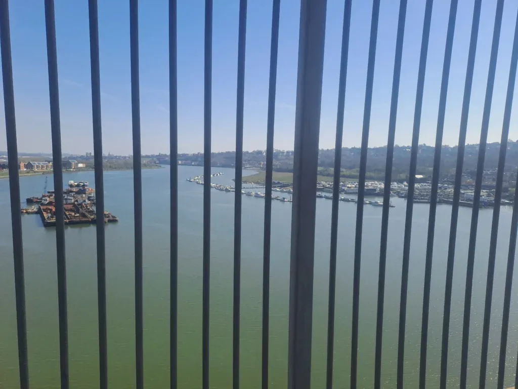 View from the Medway Viaduct