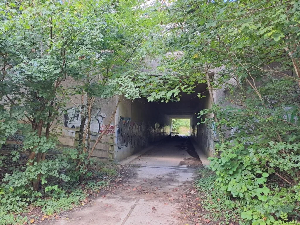 Underpass under the M23 on the North Downs Way
