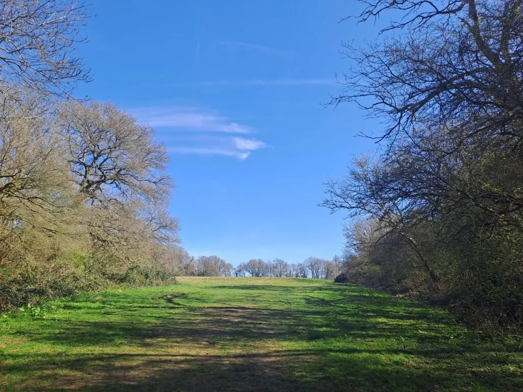 View from Otford Mount on the North Downs Way