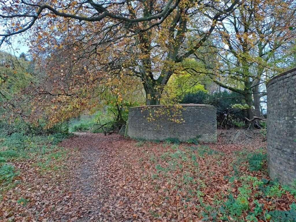 Viewpoint overlooking Chevening House on the North Downs Way